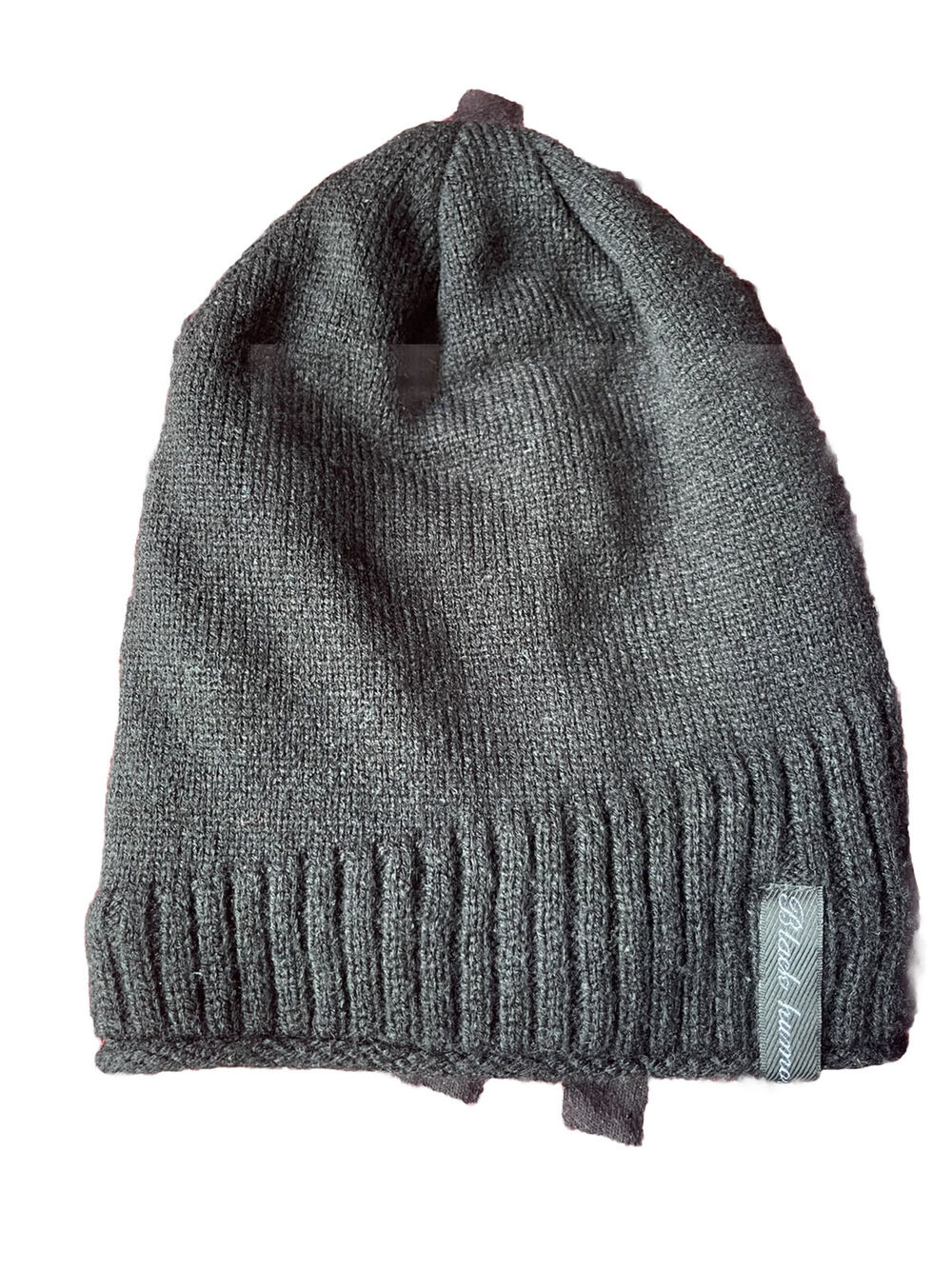 Black Humor Unisex Winter Knitted Hat Beanie Color Black Outdoor Wear